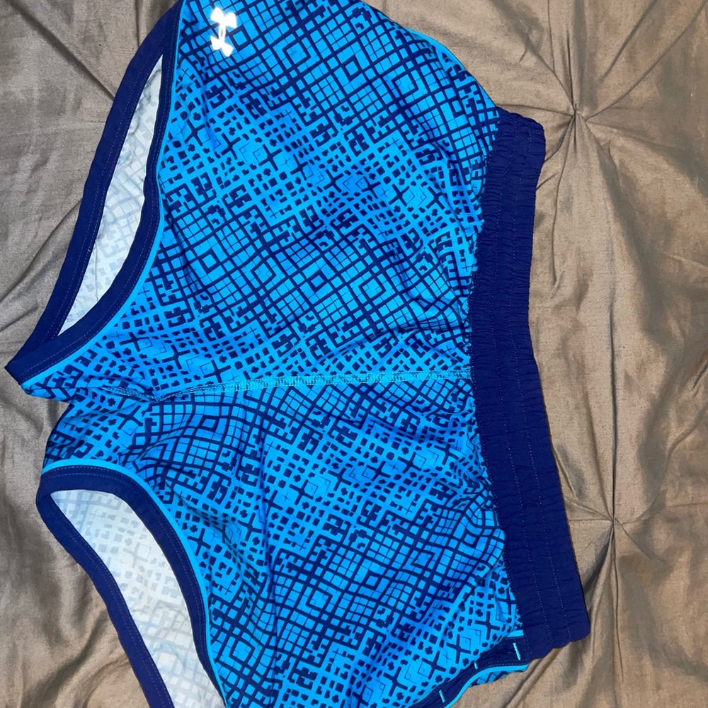 Blue Addis’s shorts!